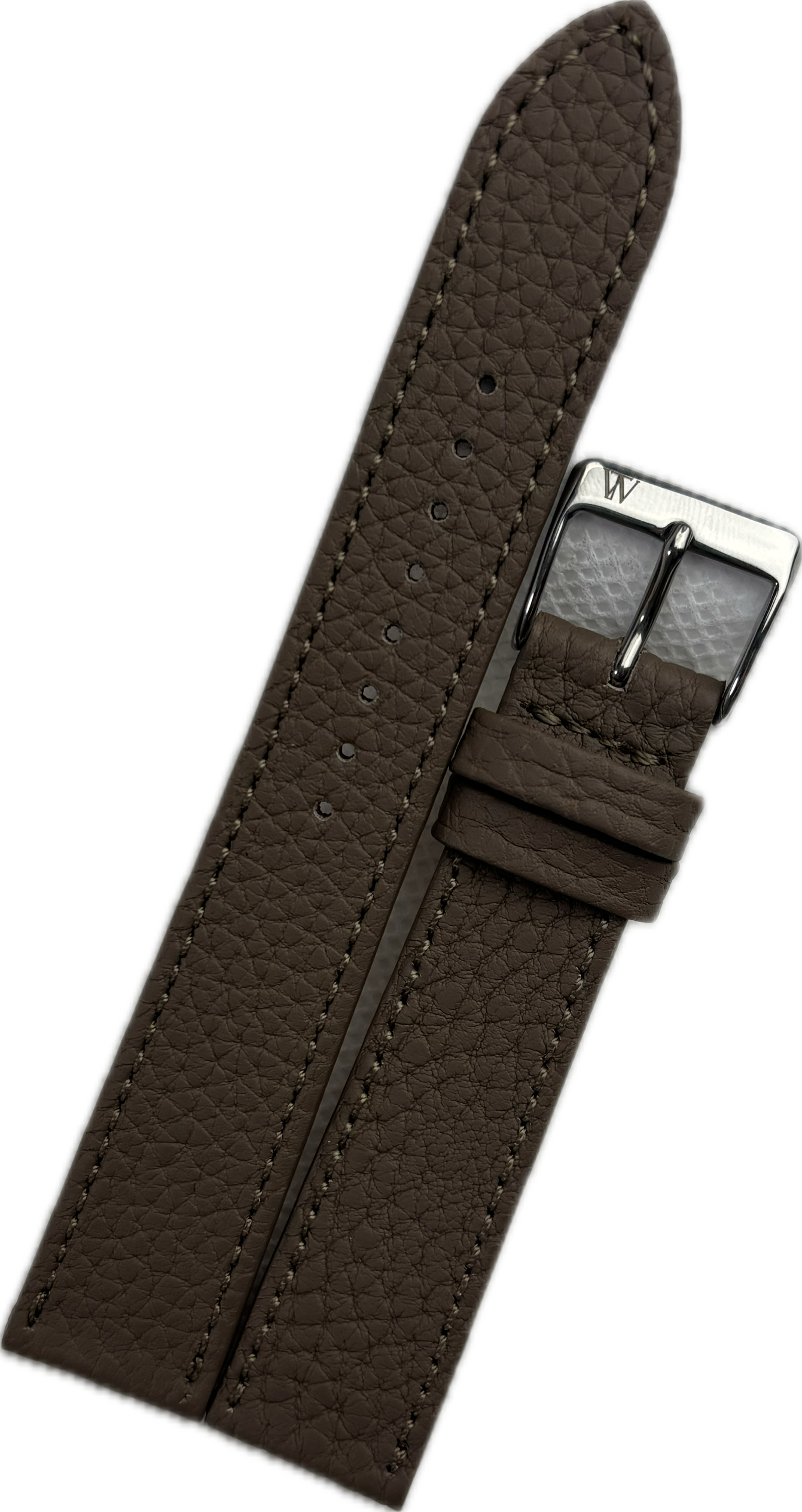 Kalbsleder Uhrenarmband Cambridge | Taupe