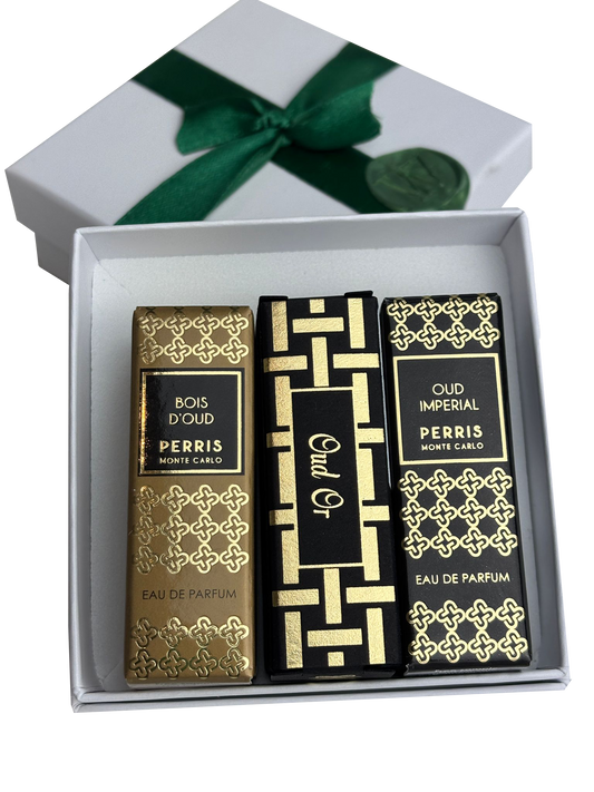 Timo's Oud Stars - 3 x 2ML Duftproben von Perris Monte Carlo & Houbigant