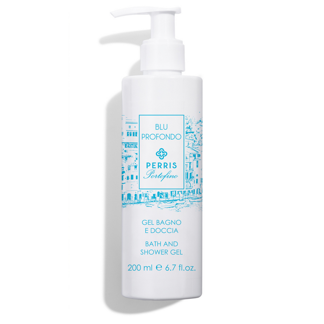 Perris Monte Carlo Portofino Blu Profondo Bath & Shower Gel, 200 ml