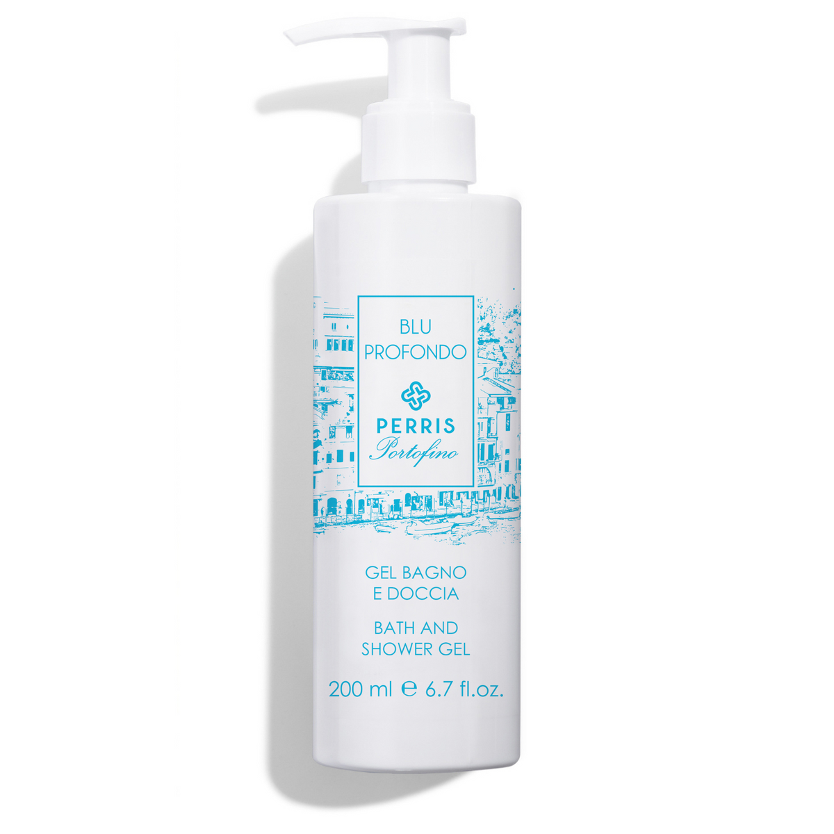 Perris Monte Carlo Portofino Blu Profondo Bath & Shower Gel, 200 ml