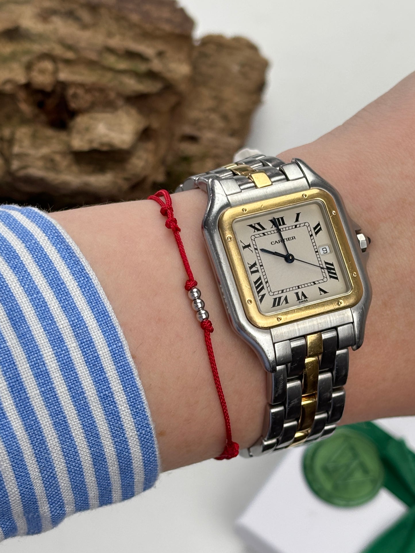 Adelsband in Gentry Red mit Weißgold