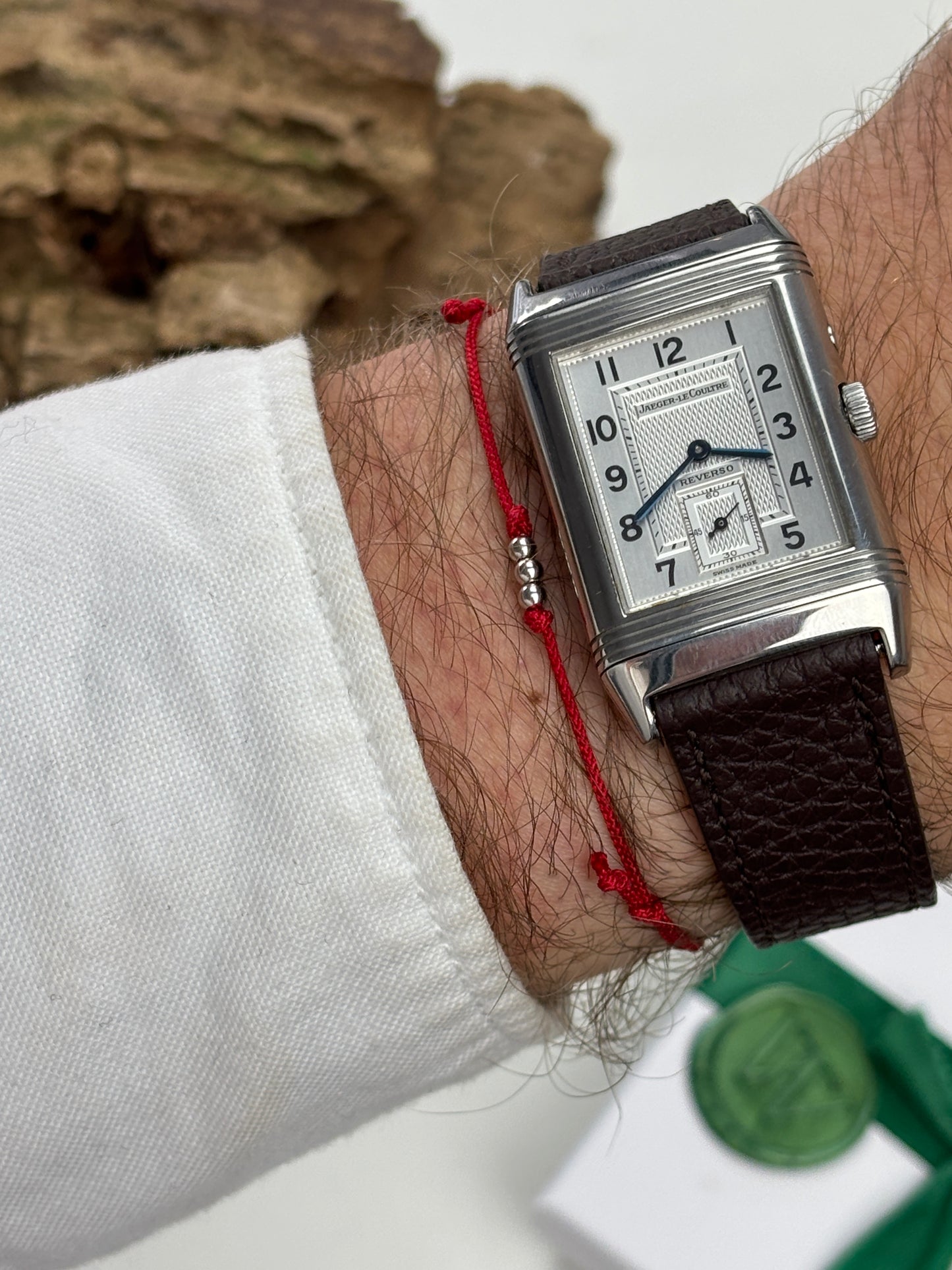 Adelsband in Gentry Red mit Weißgold