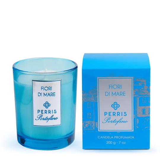 Fiori Di Mare Duftkerze – Aquatischer Blumenduft von Perris Portofino 200g