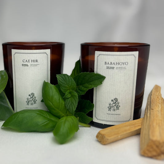 Duftkerzen Probier-Set - CAE HIR 90g  & Babahoyo 90g
