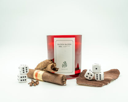 Roulette Royale, unsere Duftkerze „Baden-Baden“