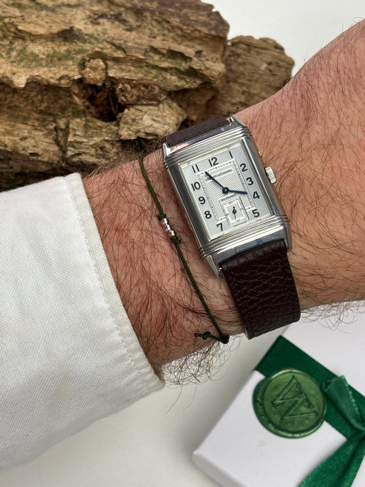 Adelsband in Royal Green mit Weißgold