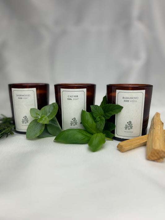 Duftkerzen Test-Set - Sherwood, Babahoyo & CAE HIR (alle 90g) + 5€ Gutschein - NEU