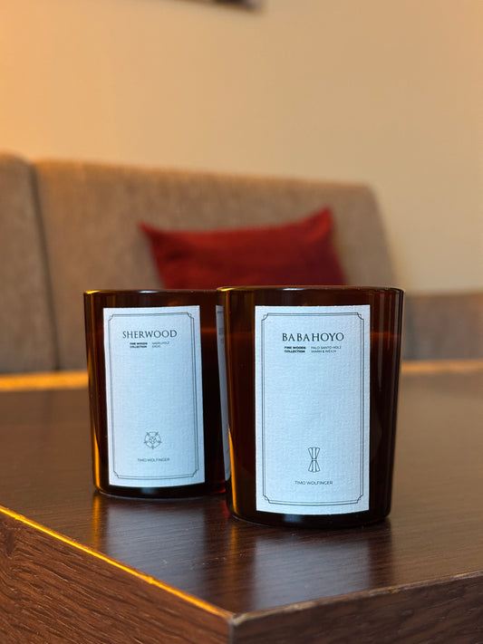 Duftkerzen Set Klein - Sherwood 90g  & Babahoyo 90g
