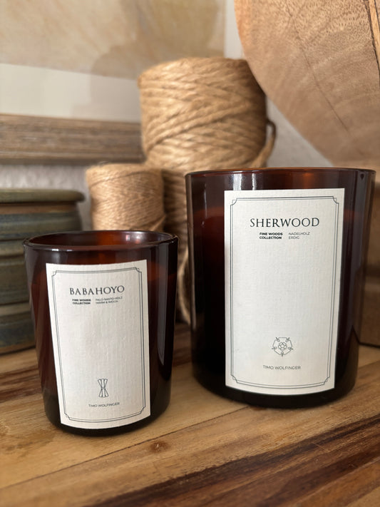 Duftkerzen Sherwood 300g & Babahoyo 90g