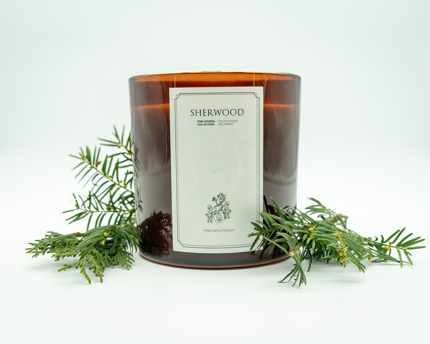 Sherwood Duftkerze – der edle Duft des englischen Waldes