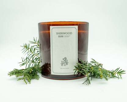 Sherwood Duftkerze – der edle Duft des englischen Waldes