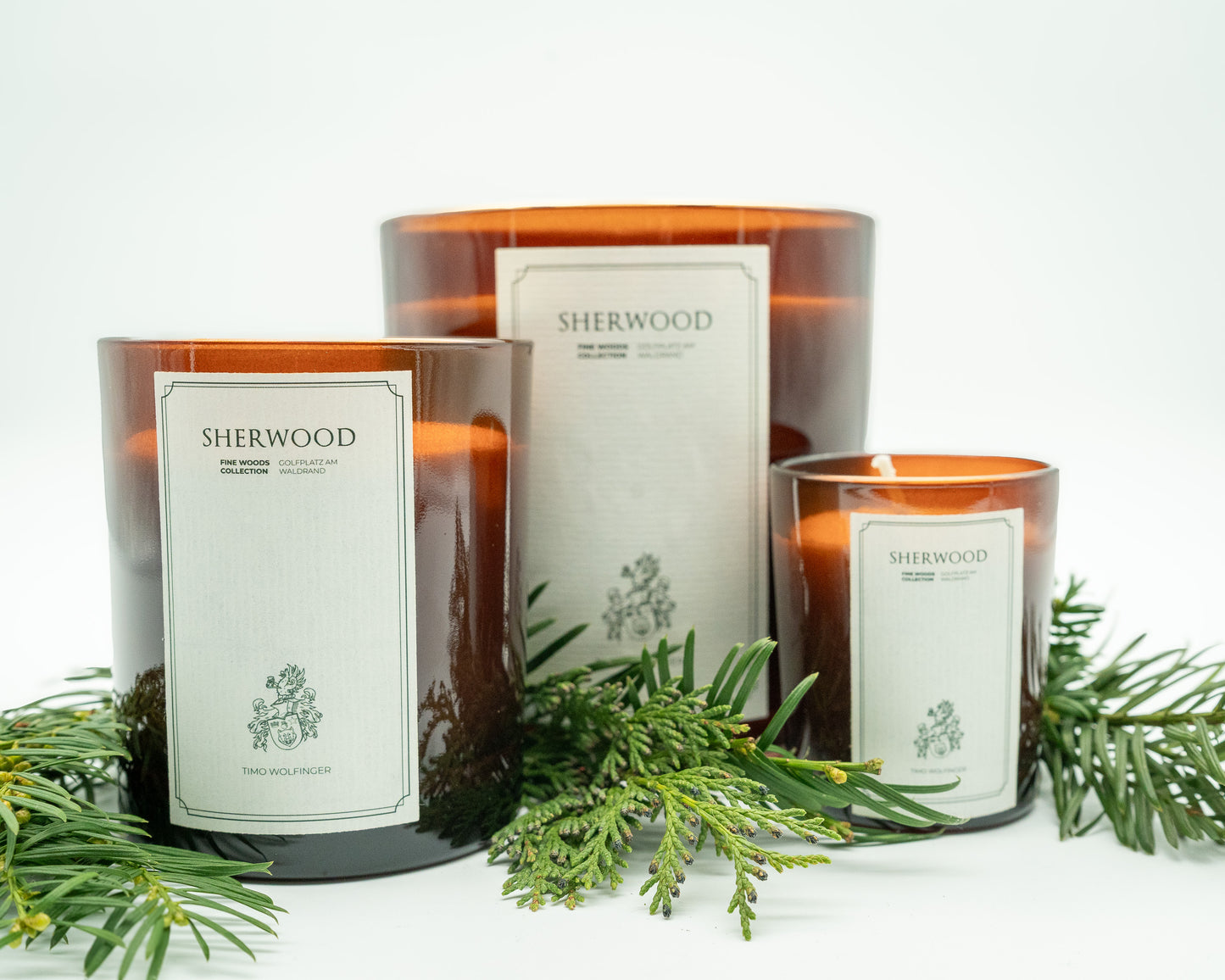 Sherwood Duftkerze – der edle Duft des englischen Waldes